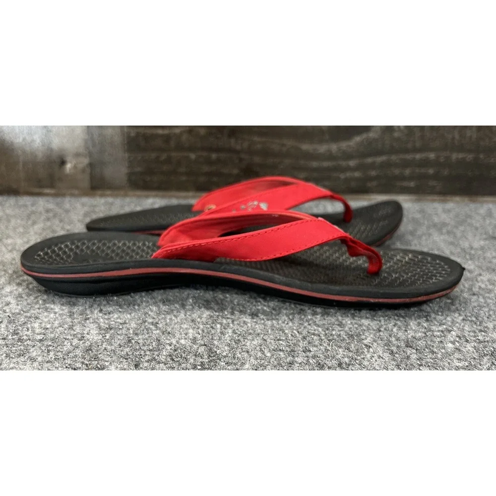 Olukai kia Wahine' Flip Flops Womens Sandals US 9 EUR 39 Red